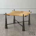 GLOBAL VIEWS COGNAC OTTOMAN - Benches, Ottoman, Stools