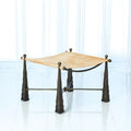 GLOBAL VIEWS COGNAC OTTOMAN - Benches, Ottoman, Stools