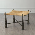 GLOBAL VIEWS COGNAC OTTOMAN - Benches, Ottoman, Stools