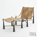 GLOBAL VIEWS COGNAC OTTOMAN - Benches, Ottoman, Stools