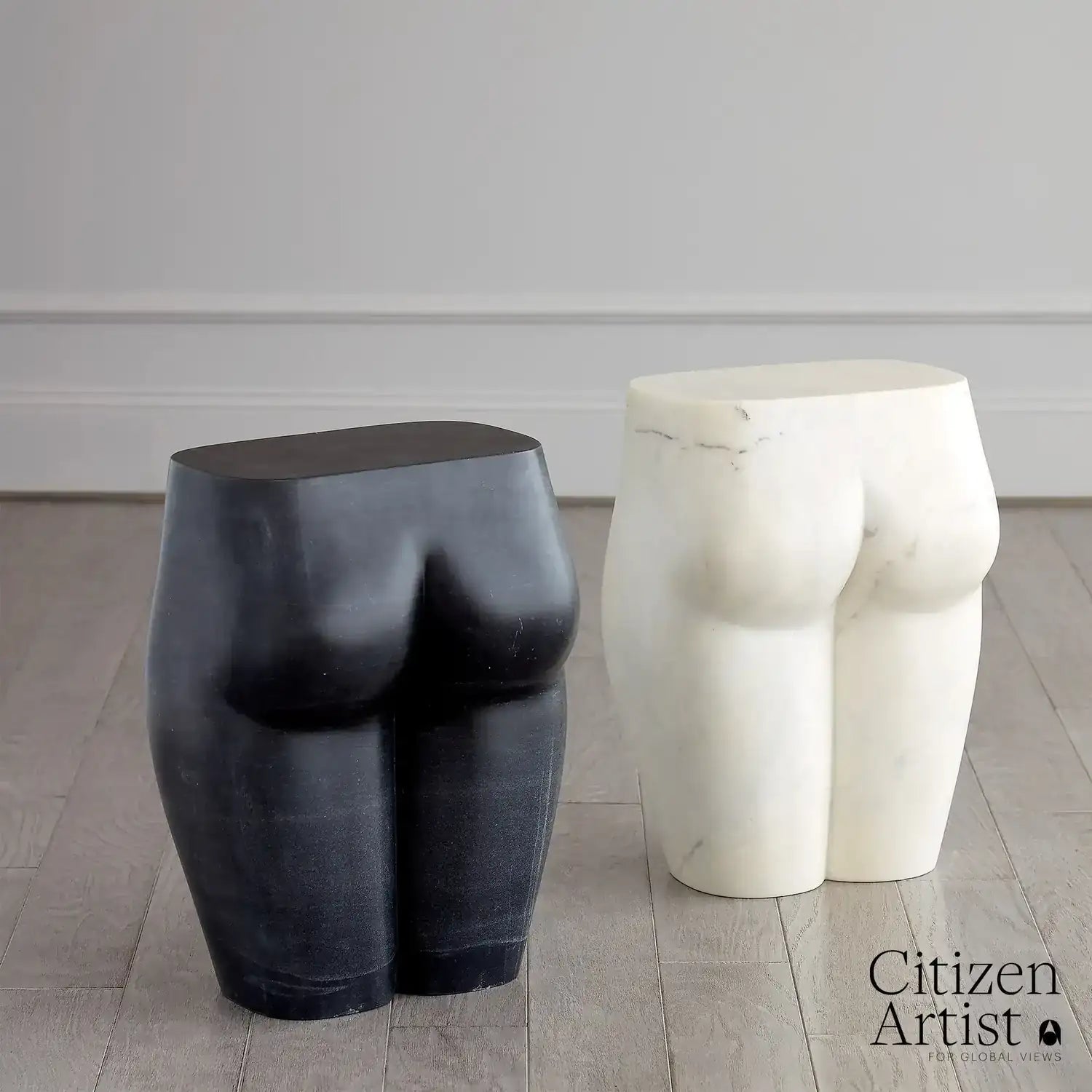 GLOBAL VIEWS L'HOMME STOOL - Bar Stools