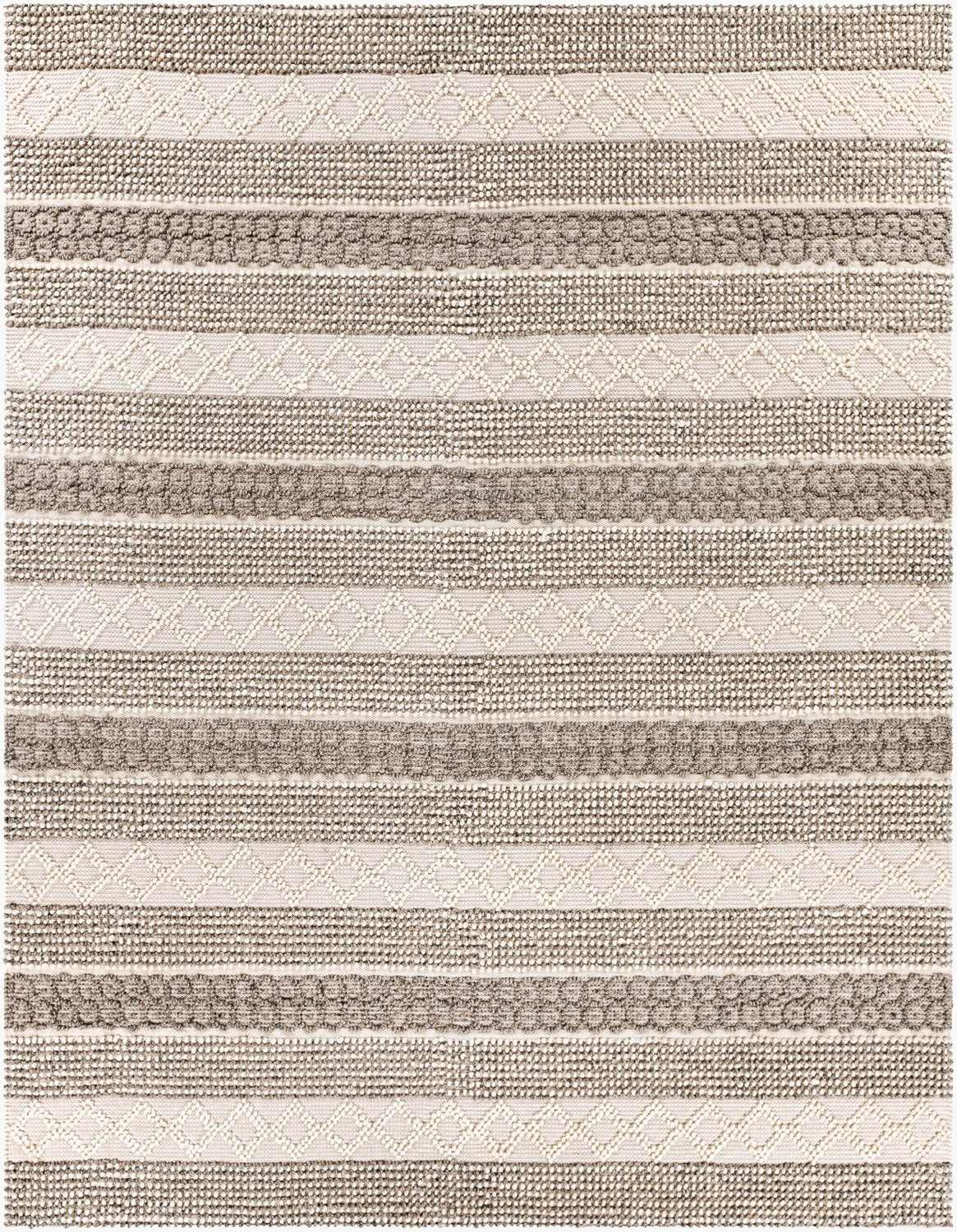 SURYA FARMHOUSE NEUTRALS HANDMADE RUG - Rugs