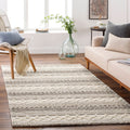 SURYA FARMHOUSE NEUTRALS HANDMADE RUG - Rugs