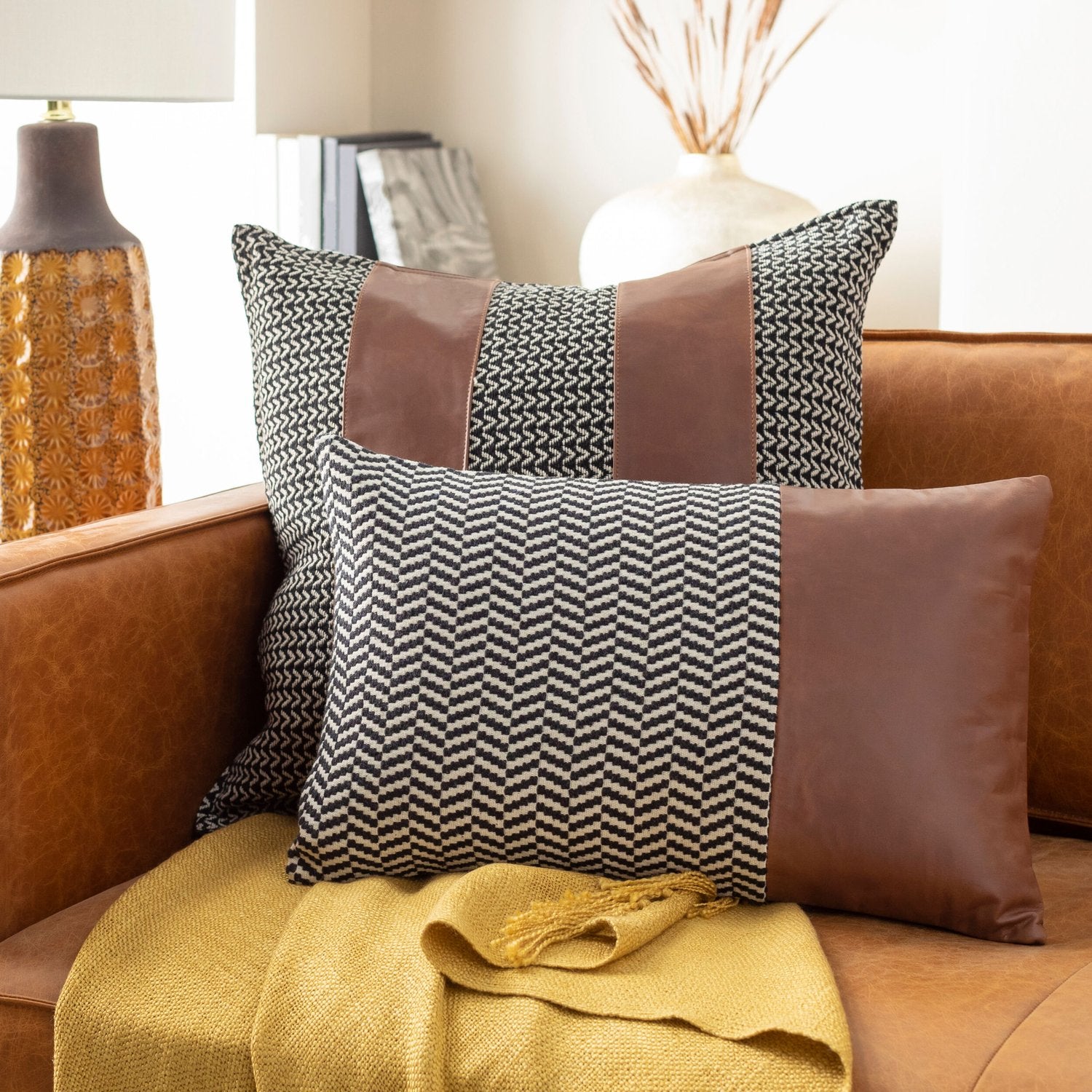 SURYA FIONA LUMBAR PILLOW - Linens