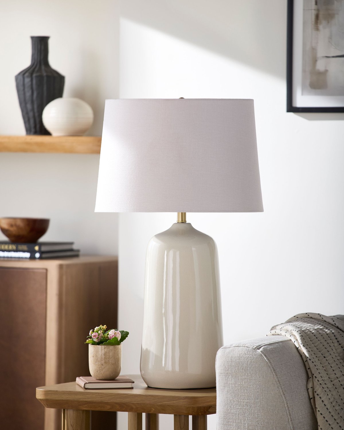SURYA, FOXTON ACCENT TABLE LAMP, TABLE LAMPS