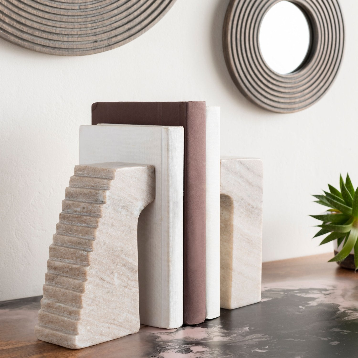 SURYA GATES OF TROY BOOKEND - Decorative Accents