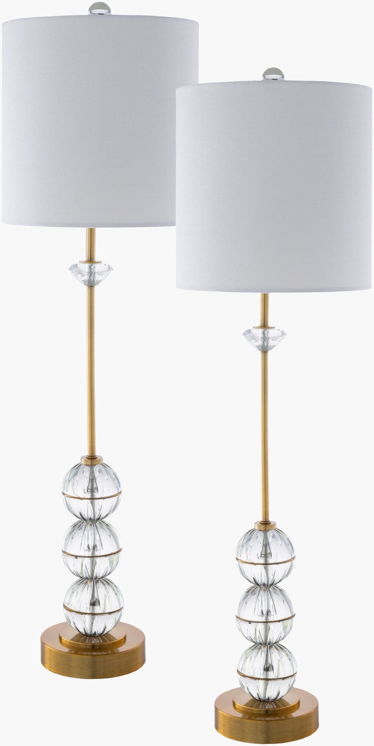 SURYA, GRANTLEY BUFFET TABLE LAMP, TABLE LAMPS