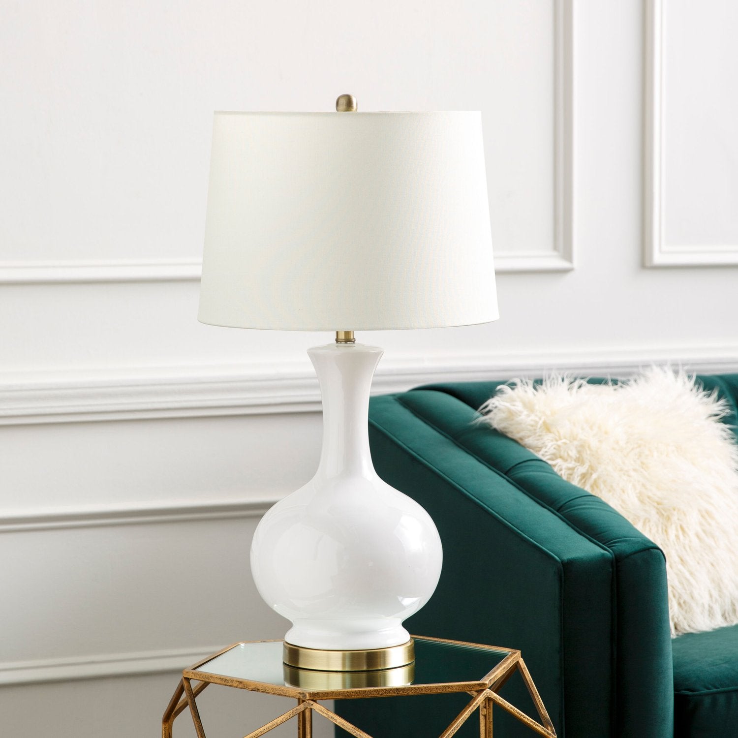 SURYA, HEPBURN ACCENT TABLE LAMP, TABLE LAMPS