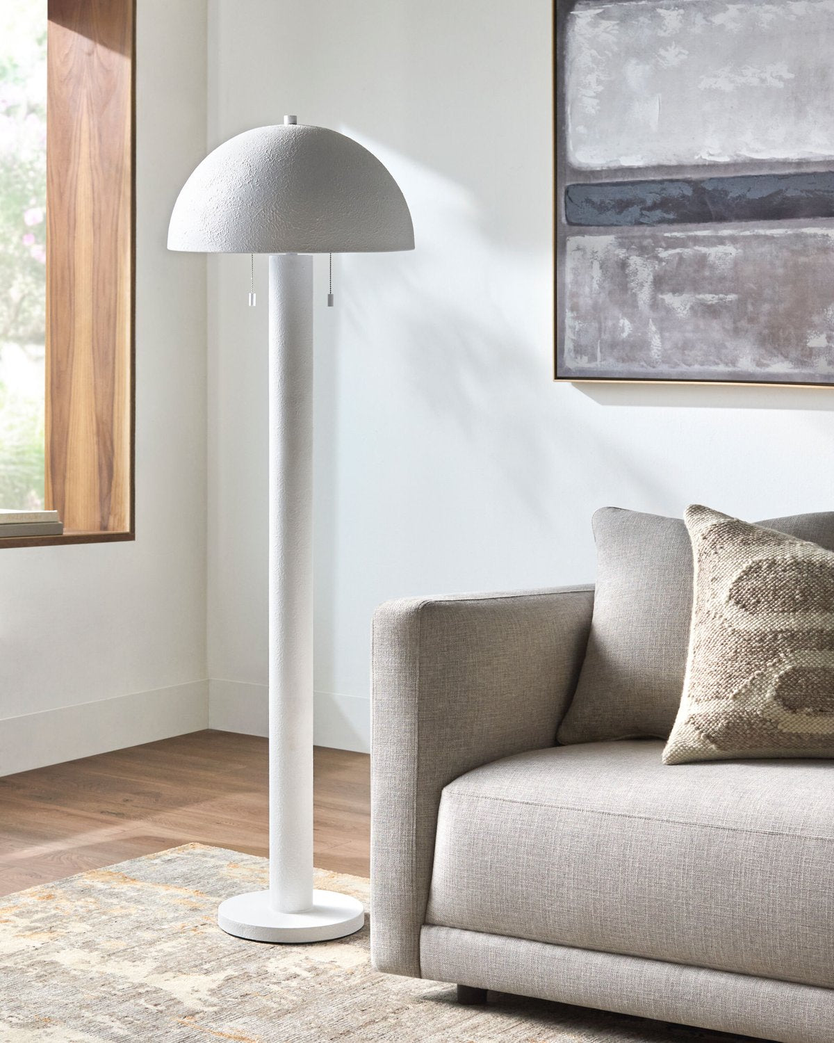 SURYA, HOBRO ACCENT FLOOR LAMP, FLOOR LAMP