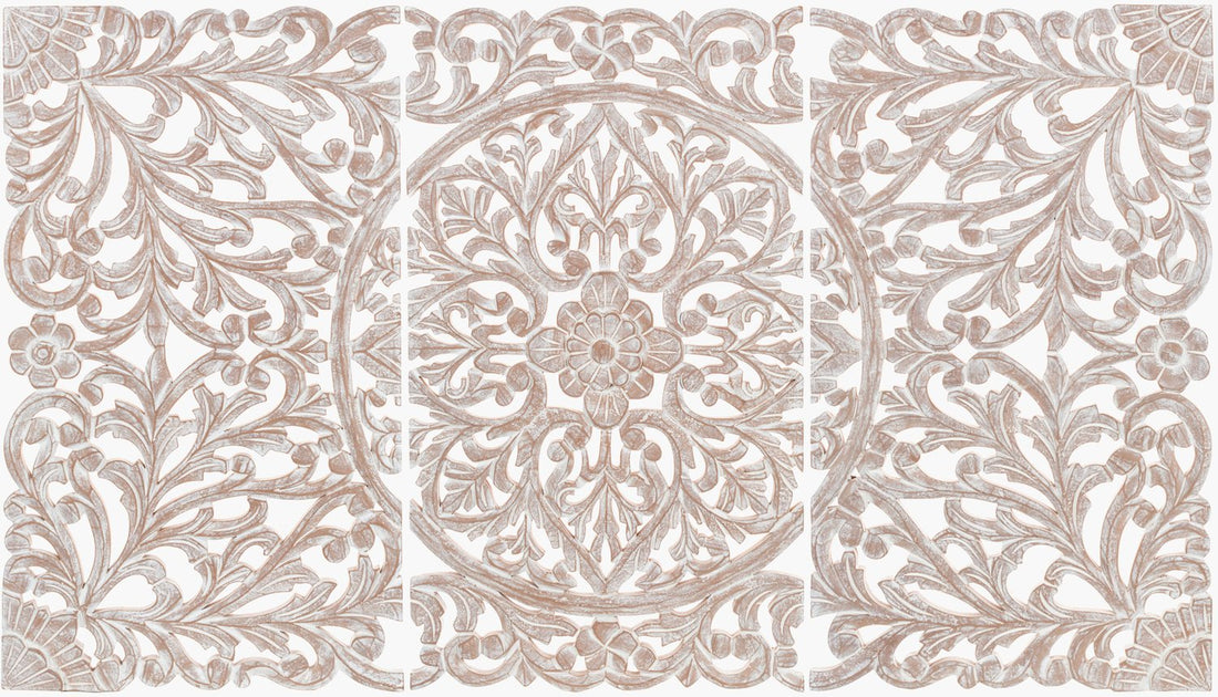 LIVABLISS HAMPI DIMENSIONAL WALL ACCENT - Decorative Accents