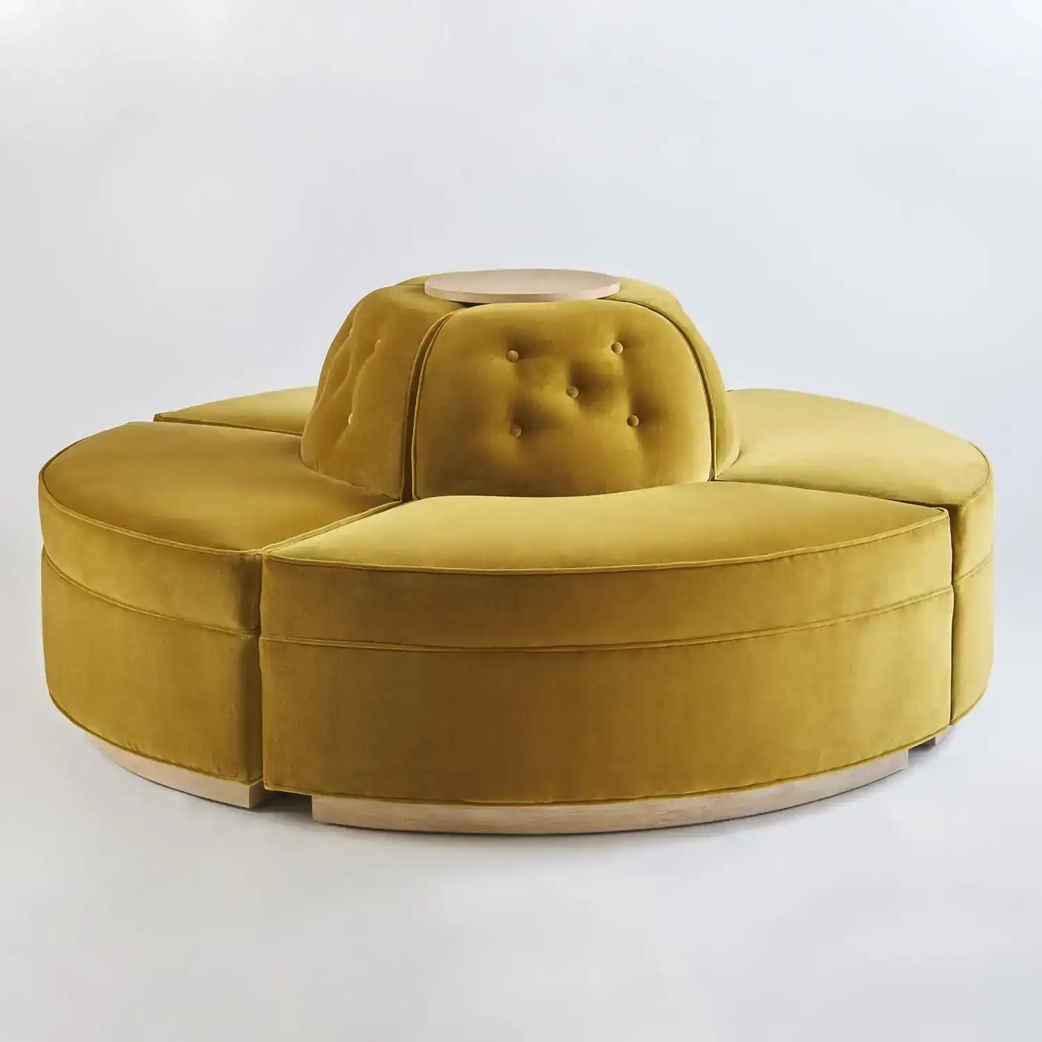 GLOBAL VIEWS CONVERSATIONAL RONDEL TOP - Benches, Ottoman, Stools