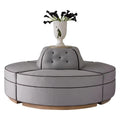 GLOBAL VIEWS CONVERSATIONAL RONDEL TOP - Benches, Ottoman, Stools