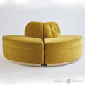 GLOBAL VIEWS CONVERSATIONAL RONDEL TOP - Benches, Ottoman, Stools