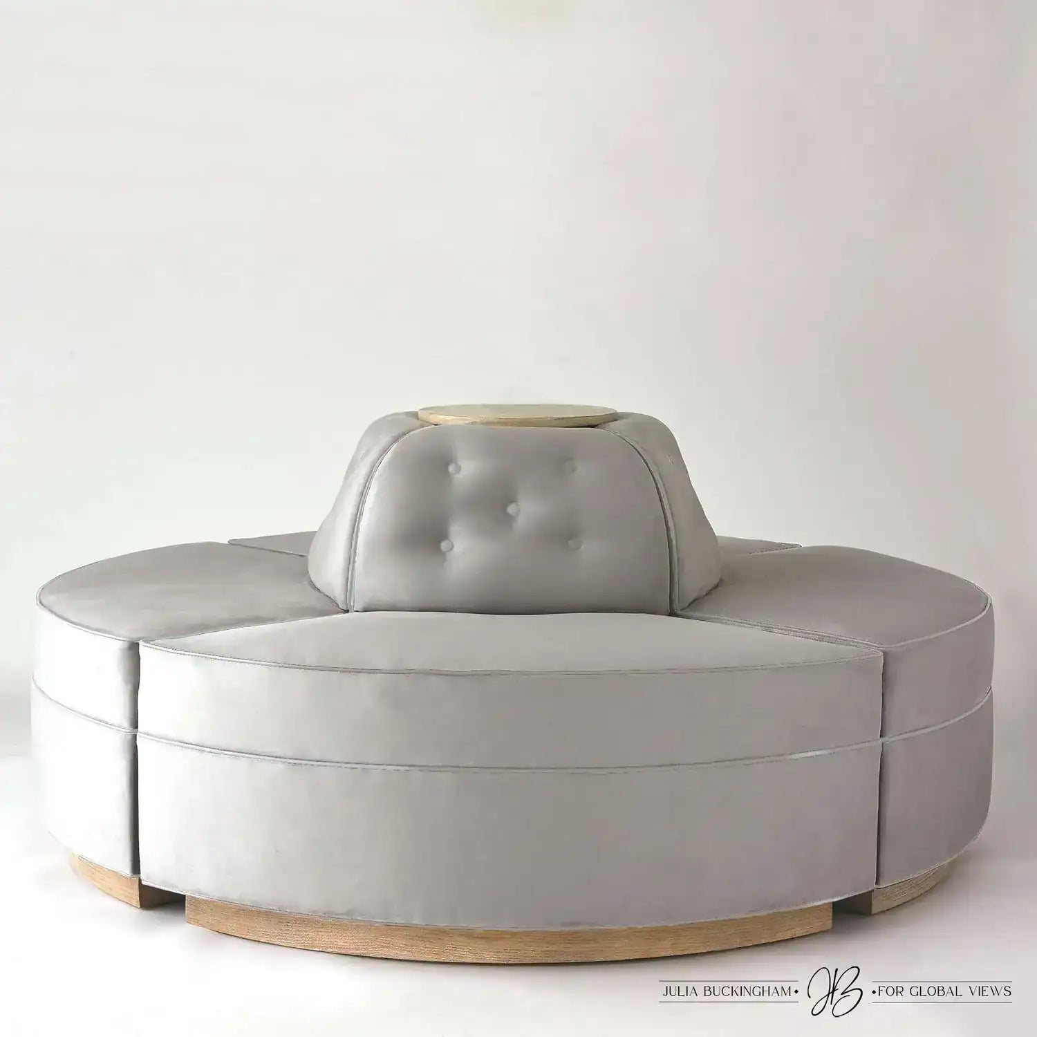 GLOBAL VIEWS CONVERSATIONAL RONDEL - Benches, Ottoman, Stools