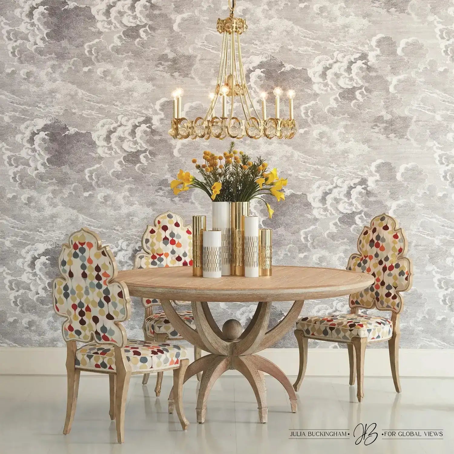 GLOBAL VIEWS WIGGLE DINING CHAIR - Dinning Chairs