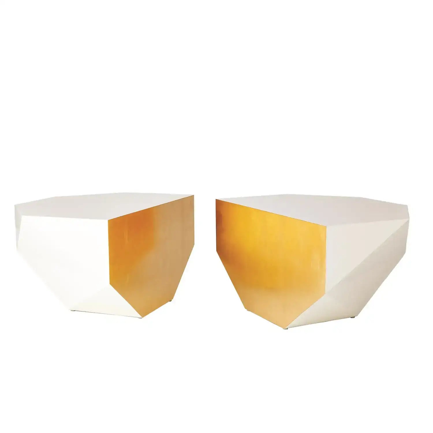 GLOBAL VIEWS S/2 GEMA COFFEE TABLES - Coffee