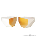 GLOBAL VIEWS S/2 GEMA COFFEE TABLES - Coffee