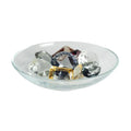 GLOBAL VIEWS CLEAR BOWL W/9 OXFORD JEWELS - Decorative Accents