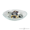 GLOBAL VIEWS CLEAR BOWL W/9 OXFORD JEWELS - Decorative Accents