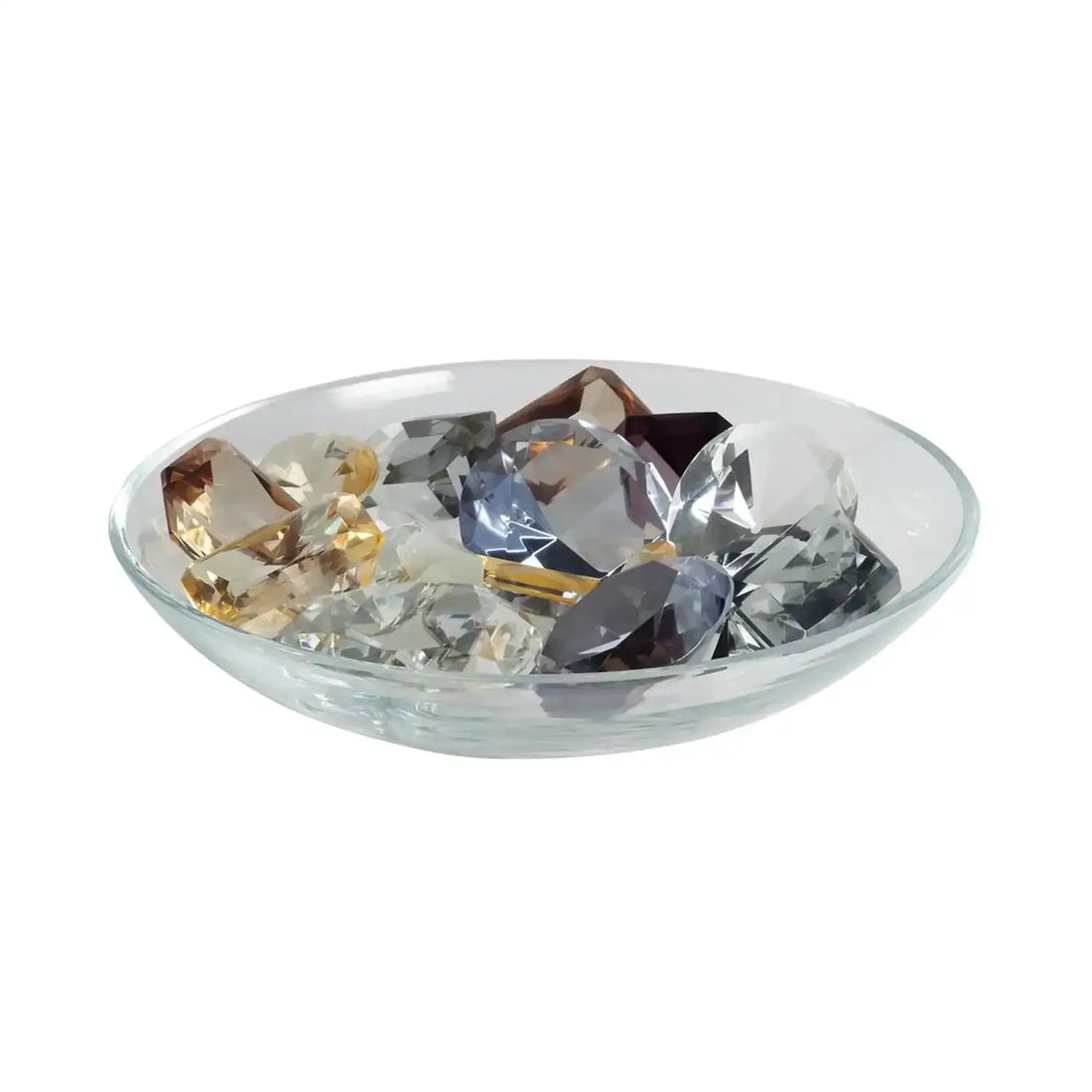 GLOBAL VIEWS CLEAR BOWL W/18 OXFORD JEWELS - Decorative Accents