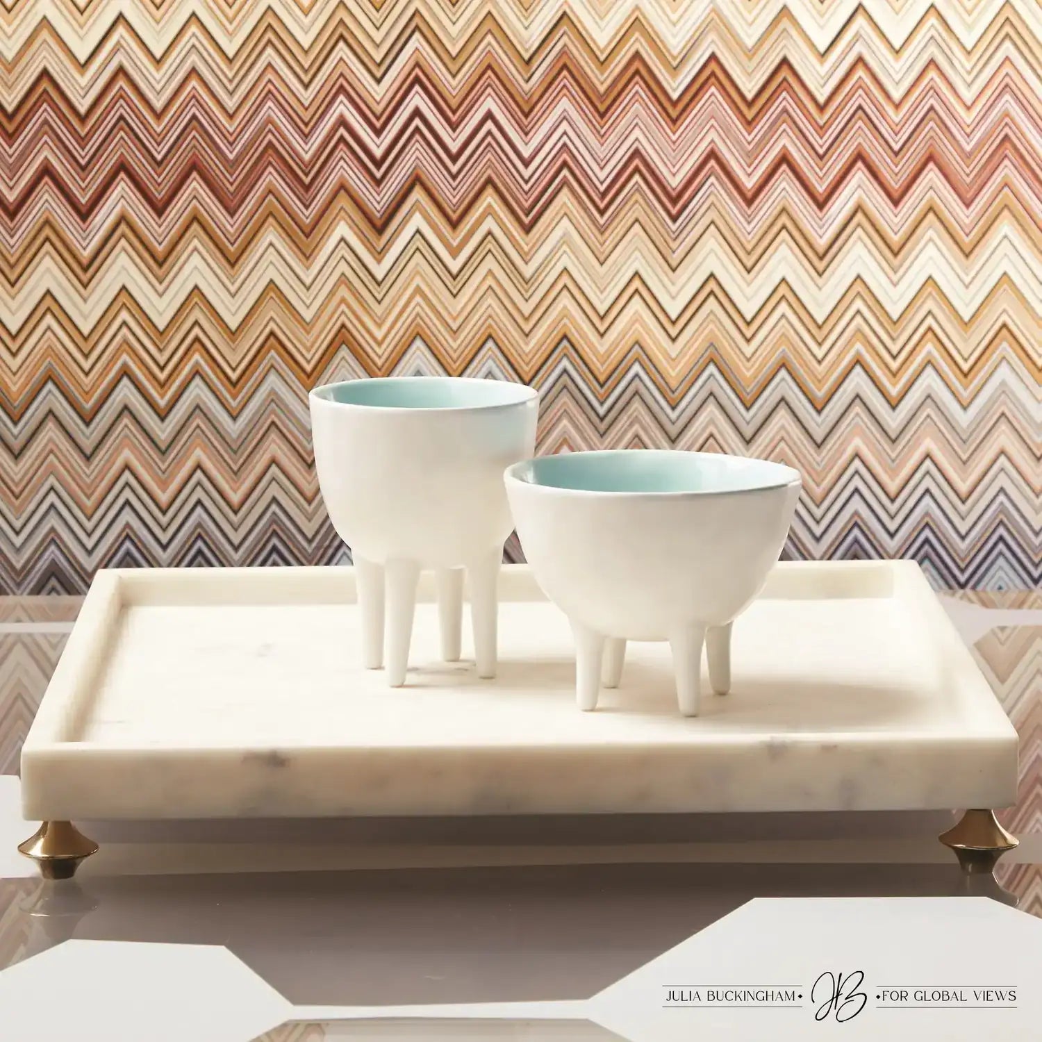GLOBAL VIEWS QUINTESSENTIAL TRAY - Decorative Accents
