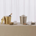 GLOBAL VIEWS STARBURST CROWN COASTERS - Decorative Accents