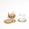 GLOBAL VIEWS STARBURST CROWN COASTERS - Decorative Accents