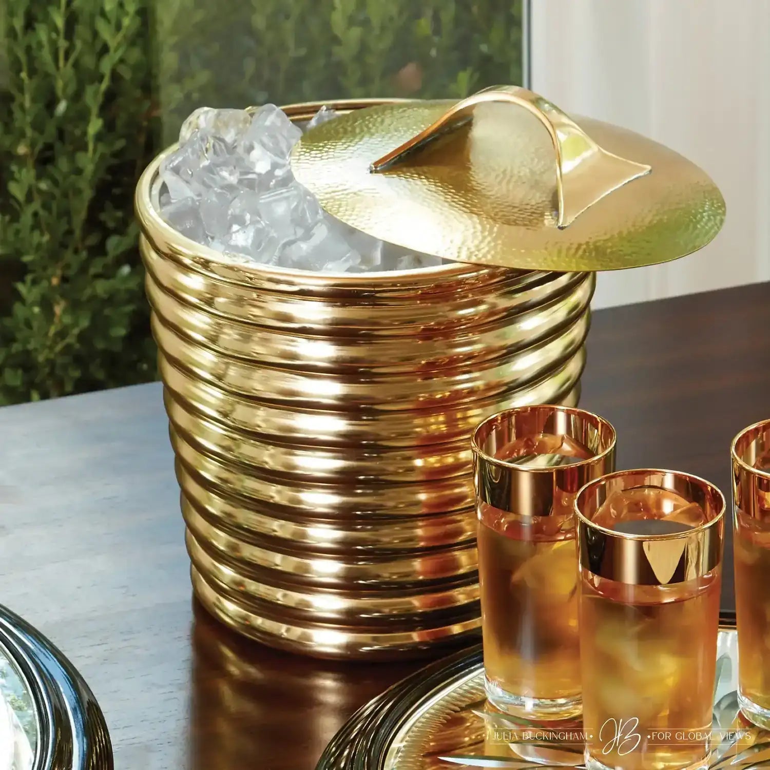 GLOBAL VIEWS BEAUTY ICE BUCKET - Decorative Accents