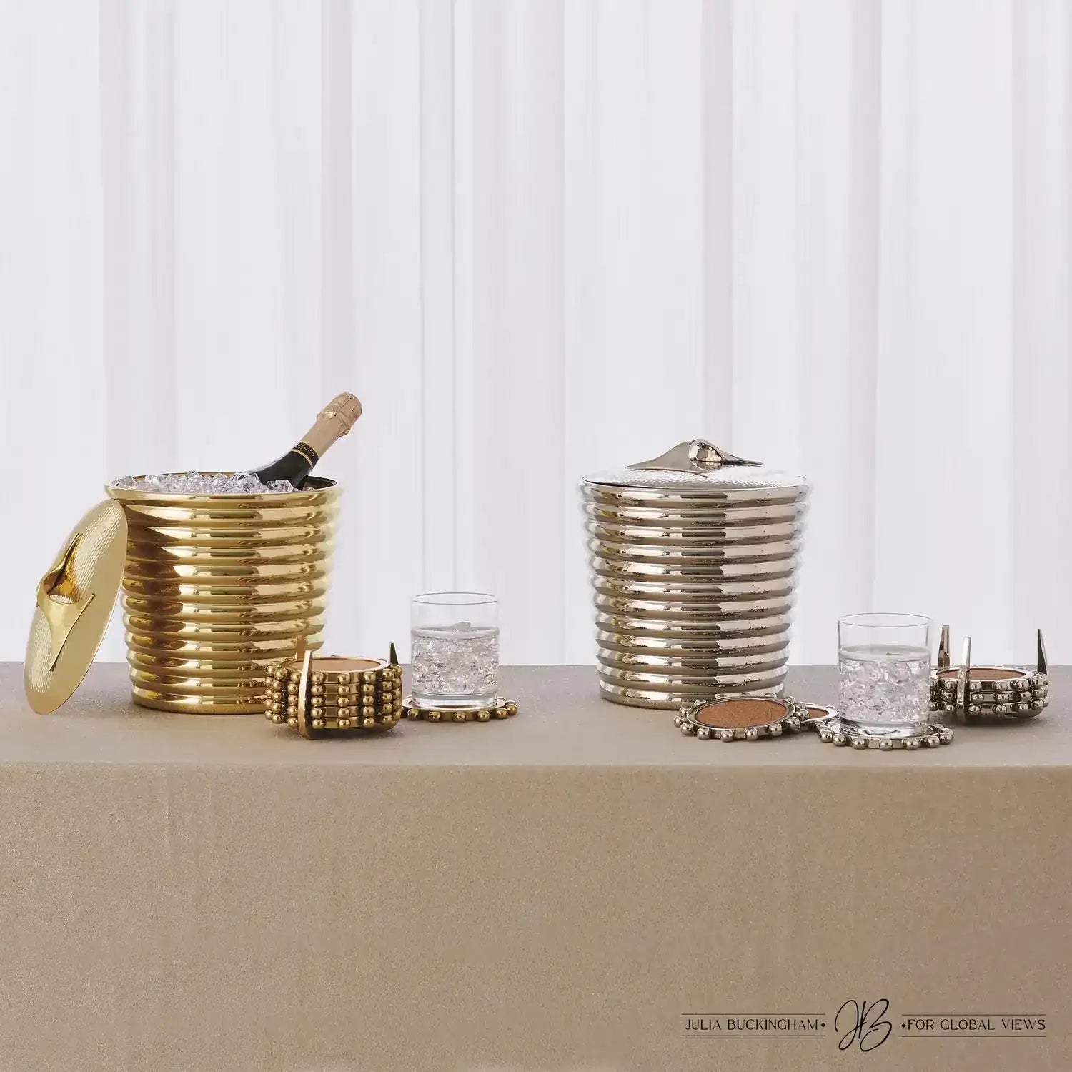 GLOBAL VIEWS BEAUTY ICE BUCKET - Decorative Accents