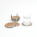 GLOBAL VIEWS STARBURST CROWN COASTERS - Decorative Accents