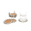 GLOBAL VIEWS STARBURST CROWN COASTERS - Decorative Accents