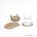 GLOBAL VIEWS STARBURST CROWN COASTERS - Decorative Accents