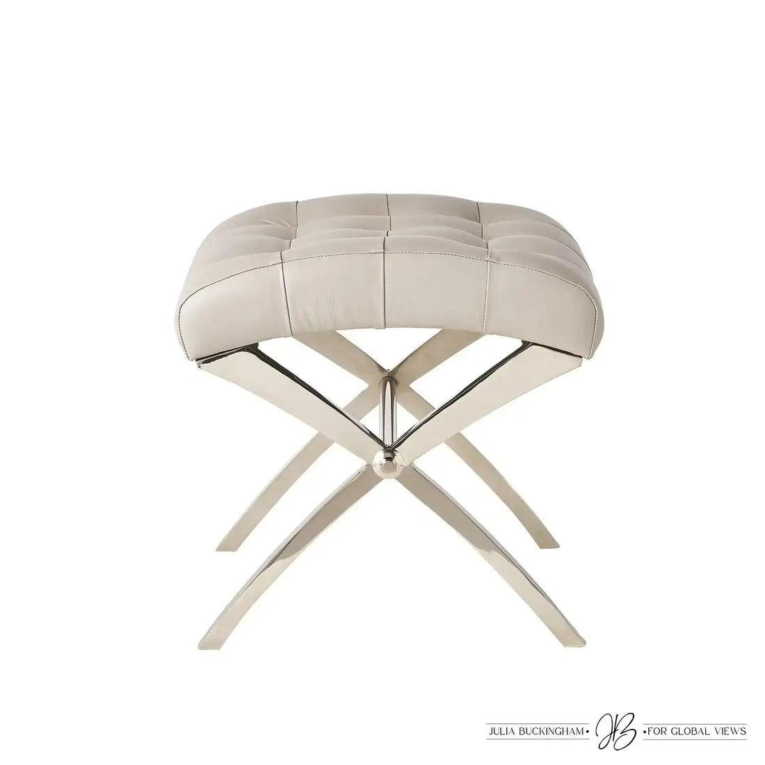 GLOBAL VIEWS SCARLET STOOL - DO NOT SHOW ON WEBSITE