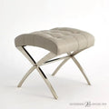 GLOBAL VIEWS SCARLET STOOL - DO NOT SHOW ON WEBSITE