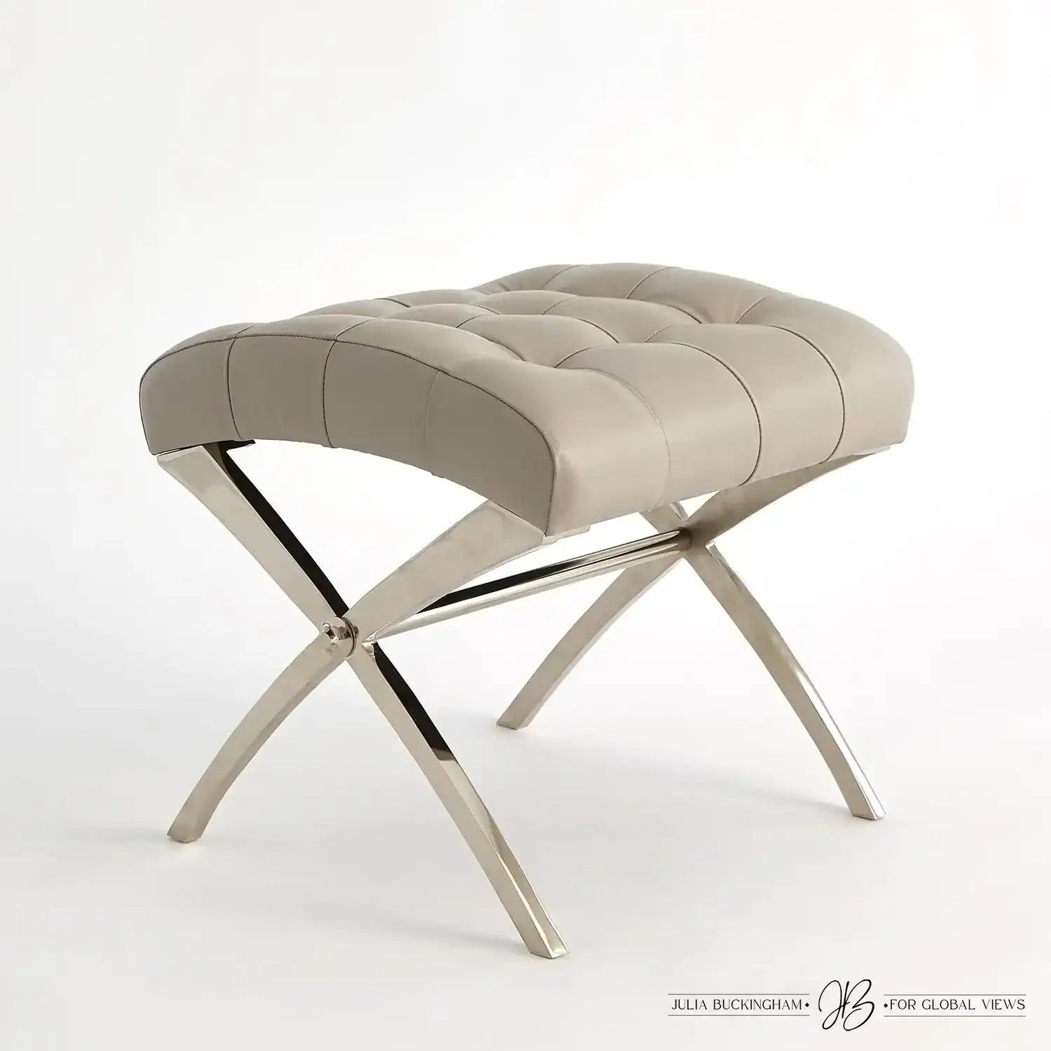 GLOBAL VIEWS SCARLET STOOL - DO NOT SHOW ON WEBSITE
