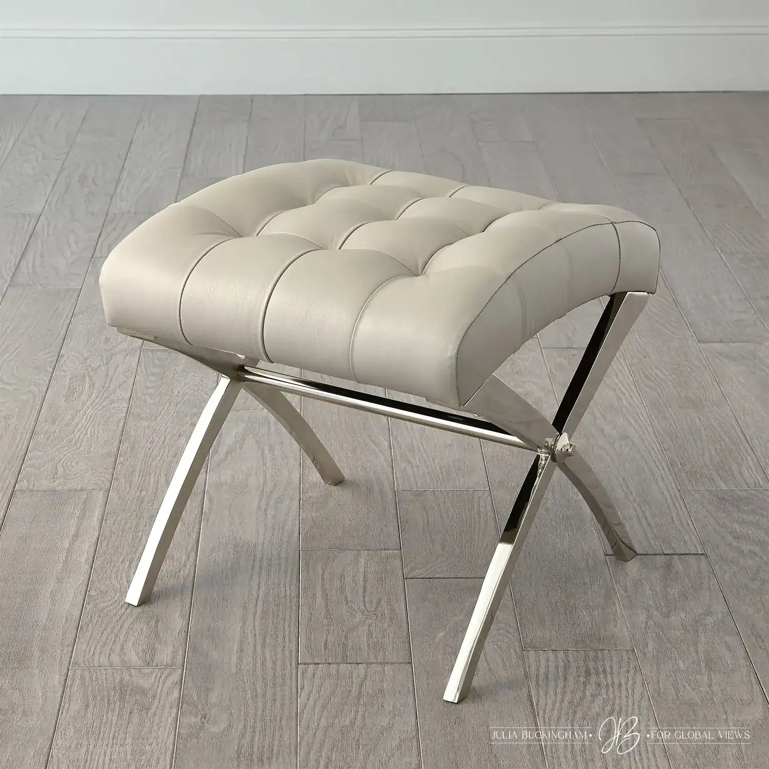 GLOBAL VIEWS SCARLET STOOL - DO NOT SHOW ON WEBSITE