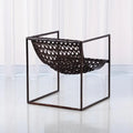 GLOBAL VIEWS KNIT & PEARL CHAIR