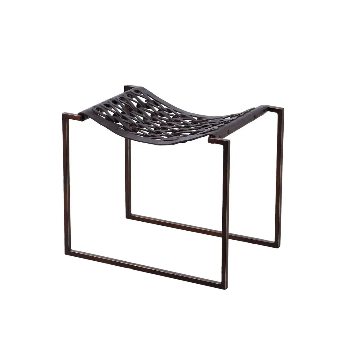 GLOBAL VIEWS KNIT & PEARL STOOL - Benches, Ottoman, Stools