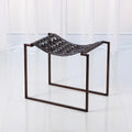 GLOBAL VIEWS KNIT & PEARL STOOL - Benches, Ottoman, Stools