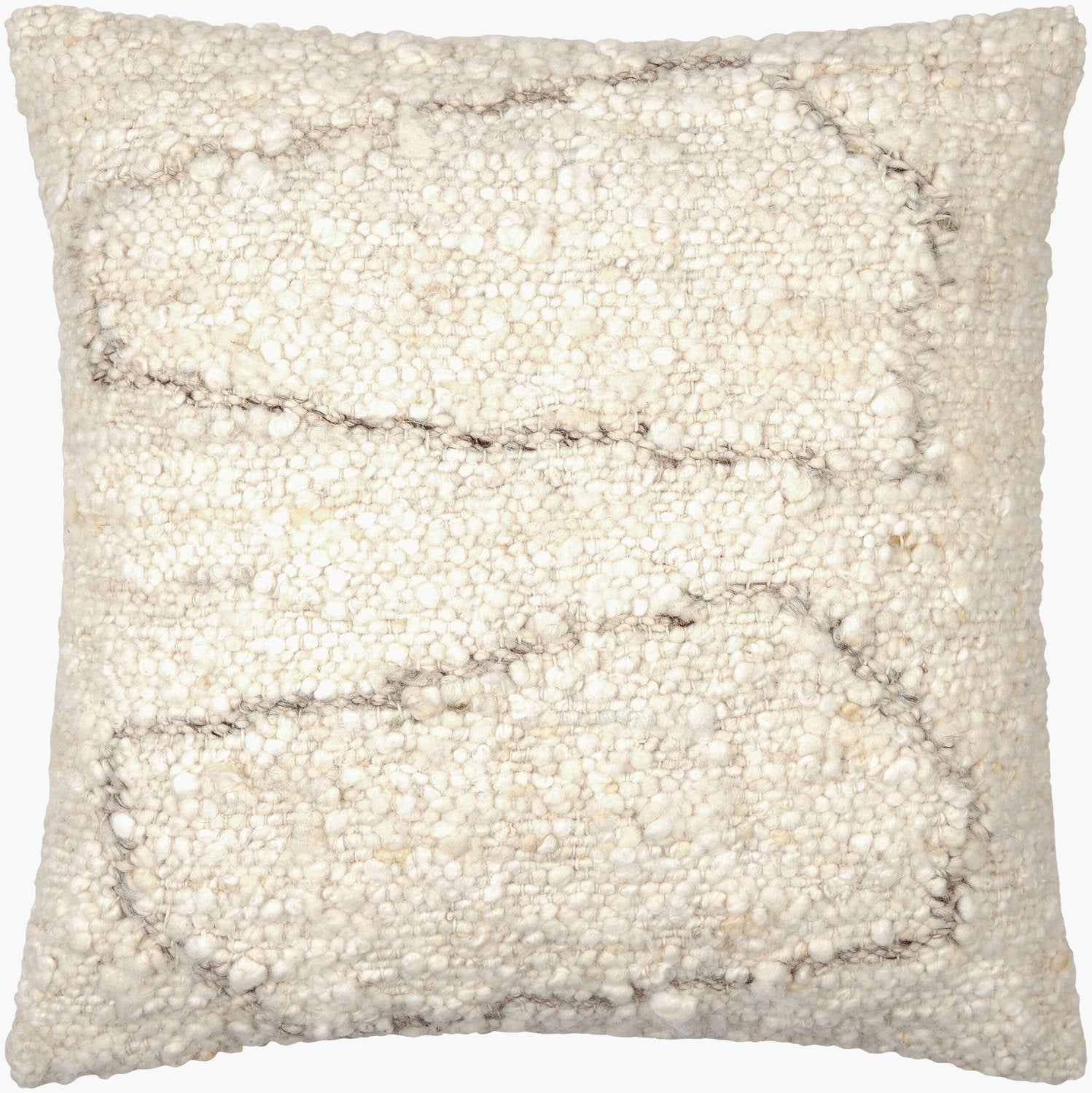 SURYA JAGGED ACCENT PILLOW - Linens