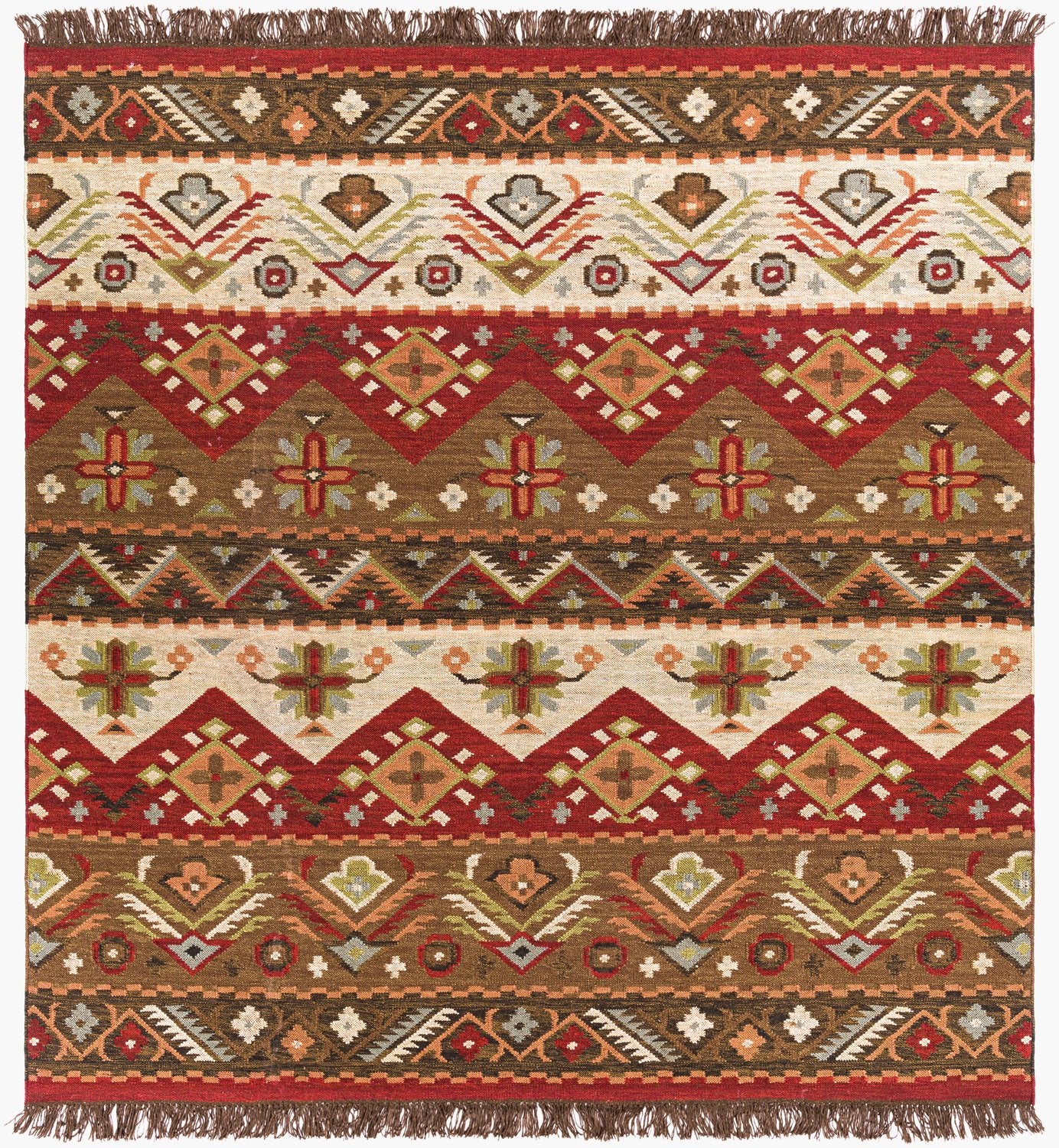 LIVABLISS JEWEL TONE HANDMADE RUG - Rugs
