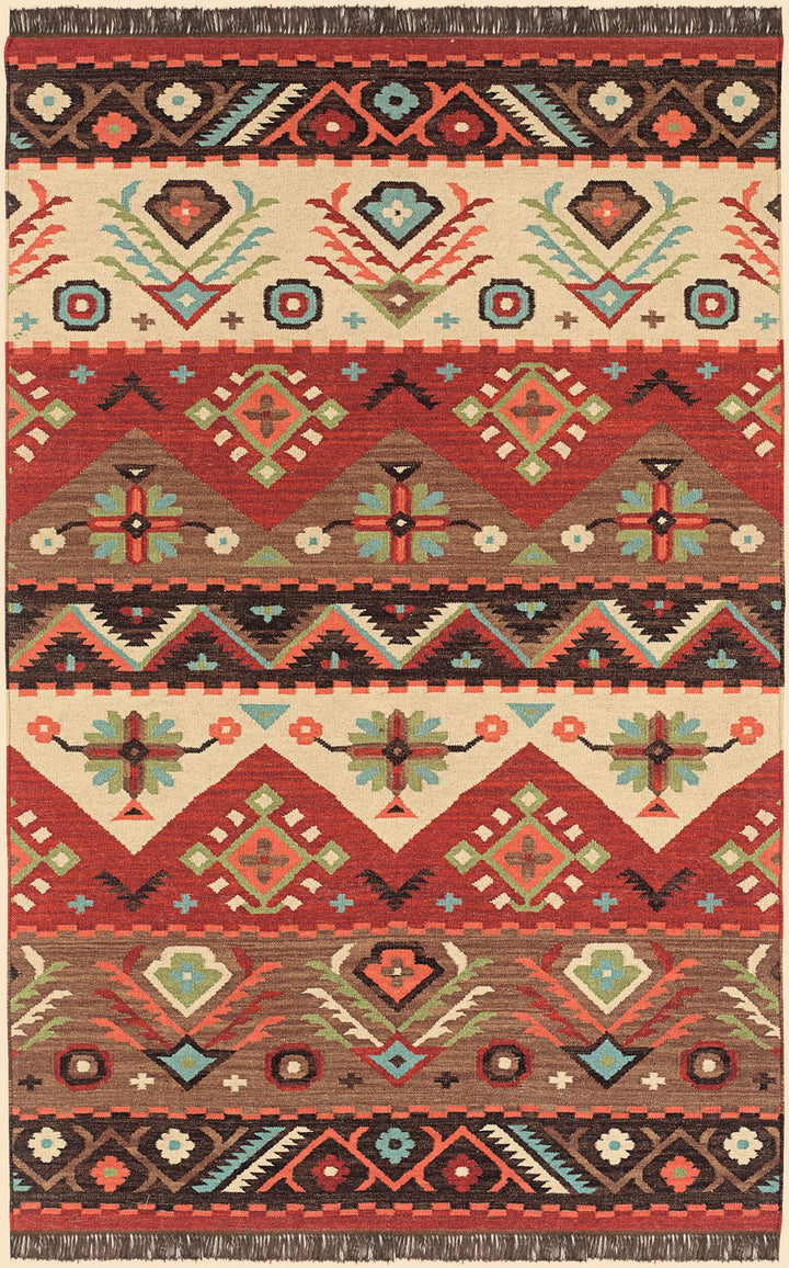 LIVABLISS JEWEL TONE HANDMADE RUG - Rugs