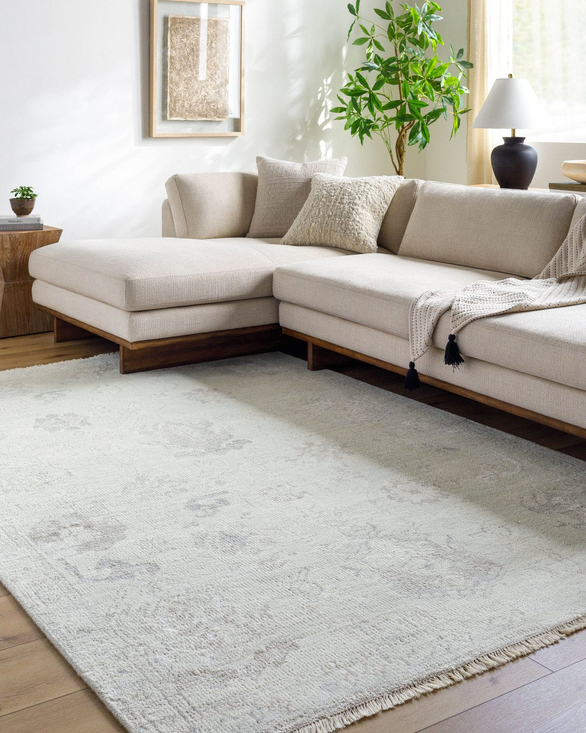 SURYA LE BLANC HANDMADE RUG - Rugs