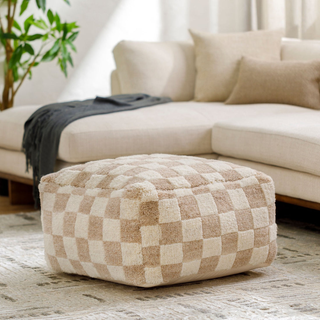 SURYA LUKAS POUF - Benches, Ottoman, Stools