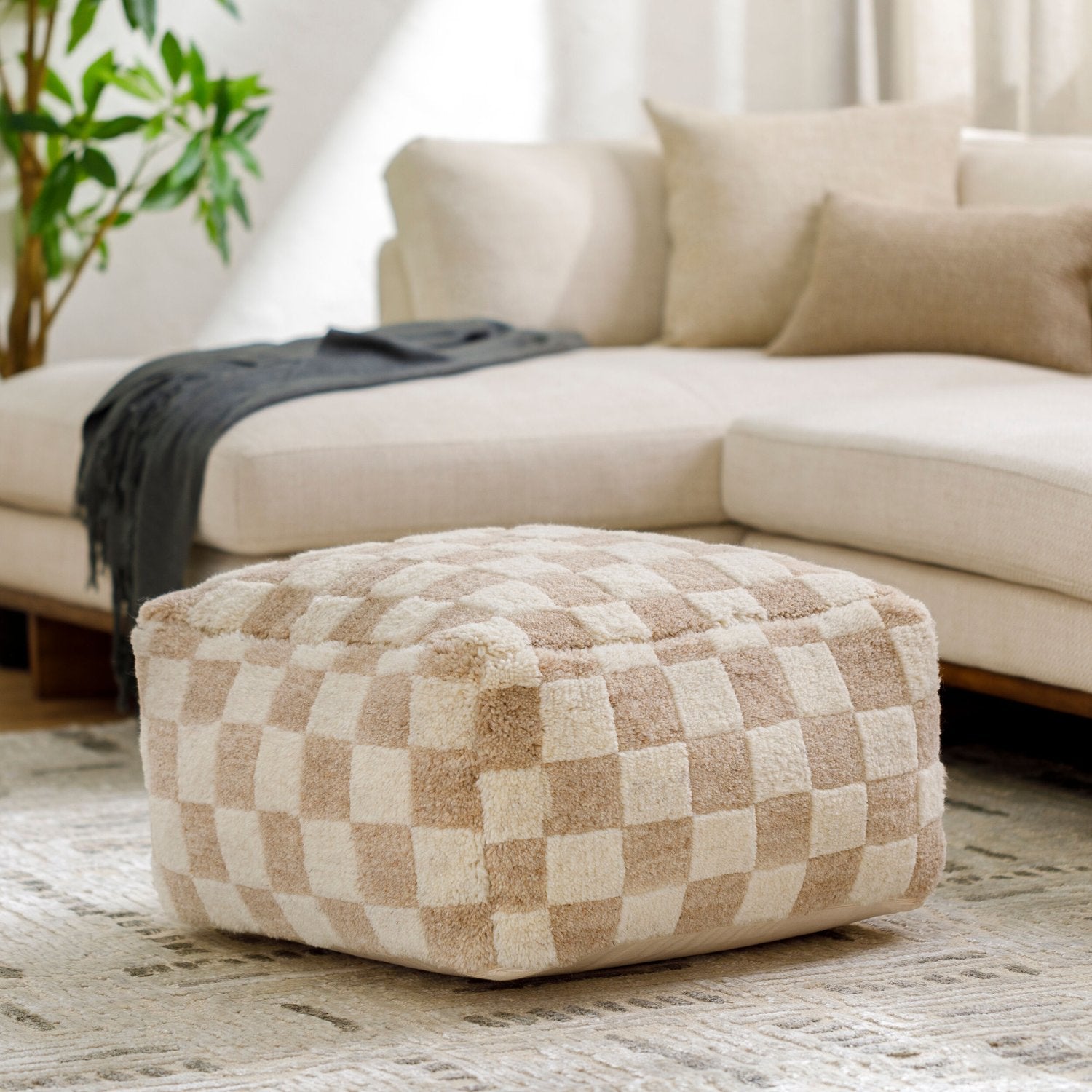 SURYA LUKAS POUF - Benches, Ottoman, Stools