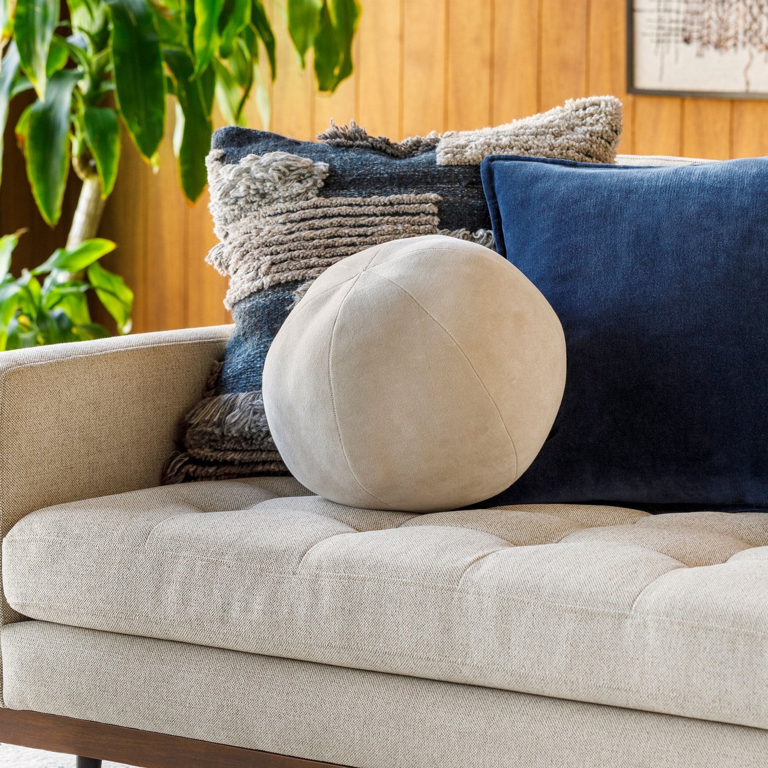 SURYA BOLA ACCENT PILLOW - Linens