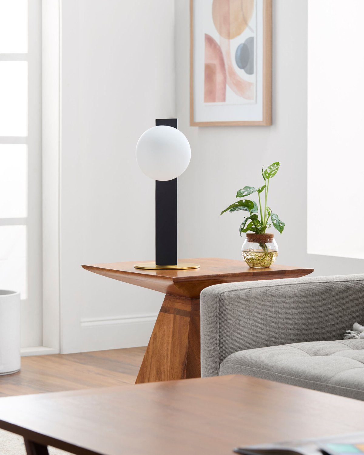 SURYA, LUBANGO ACCENT TABLE LAMP, TABLE LAMPS
