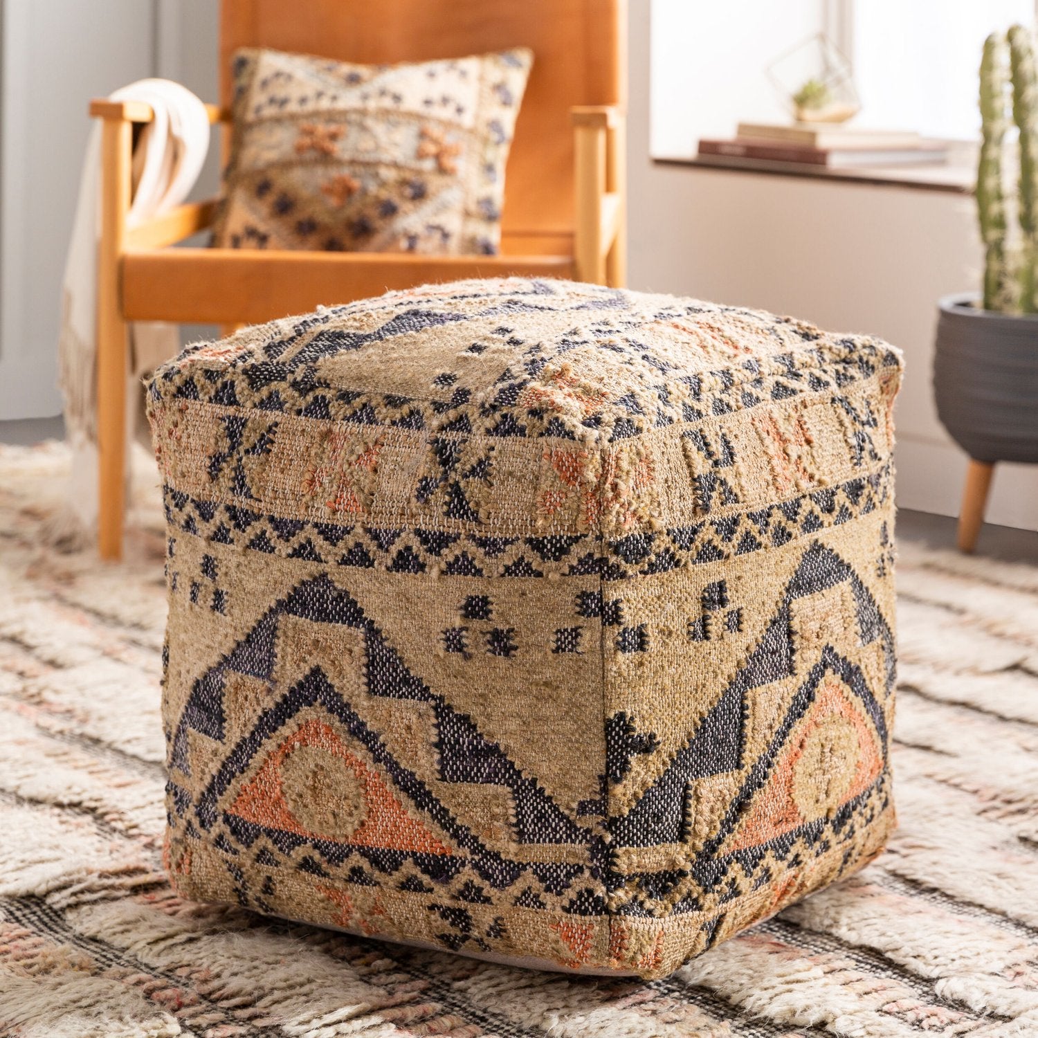 SURYA LUANDA POUF - Benches, Ottoman, Stools
