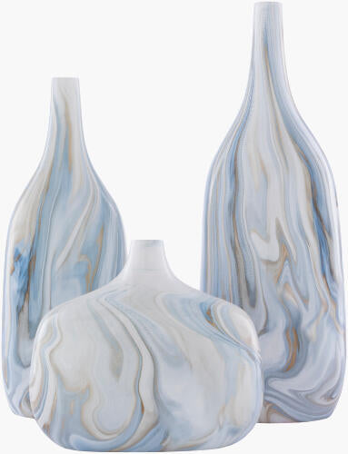 GLOBAL VIEWS MARBLE VASE - Art