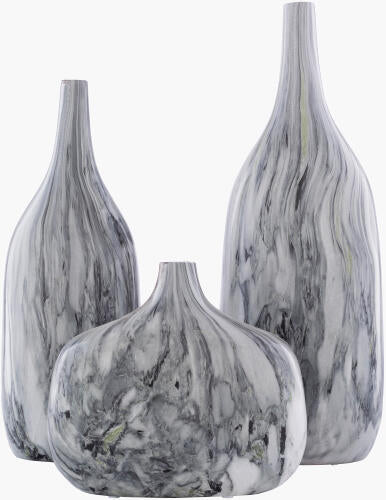 GLOBAL VIEWS MARBLE VASE - Art